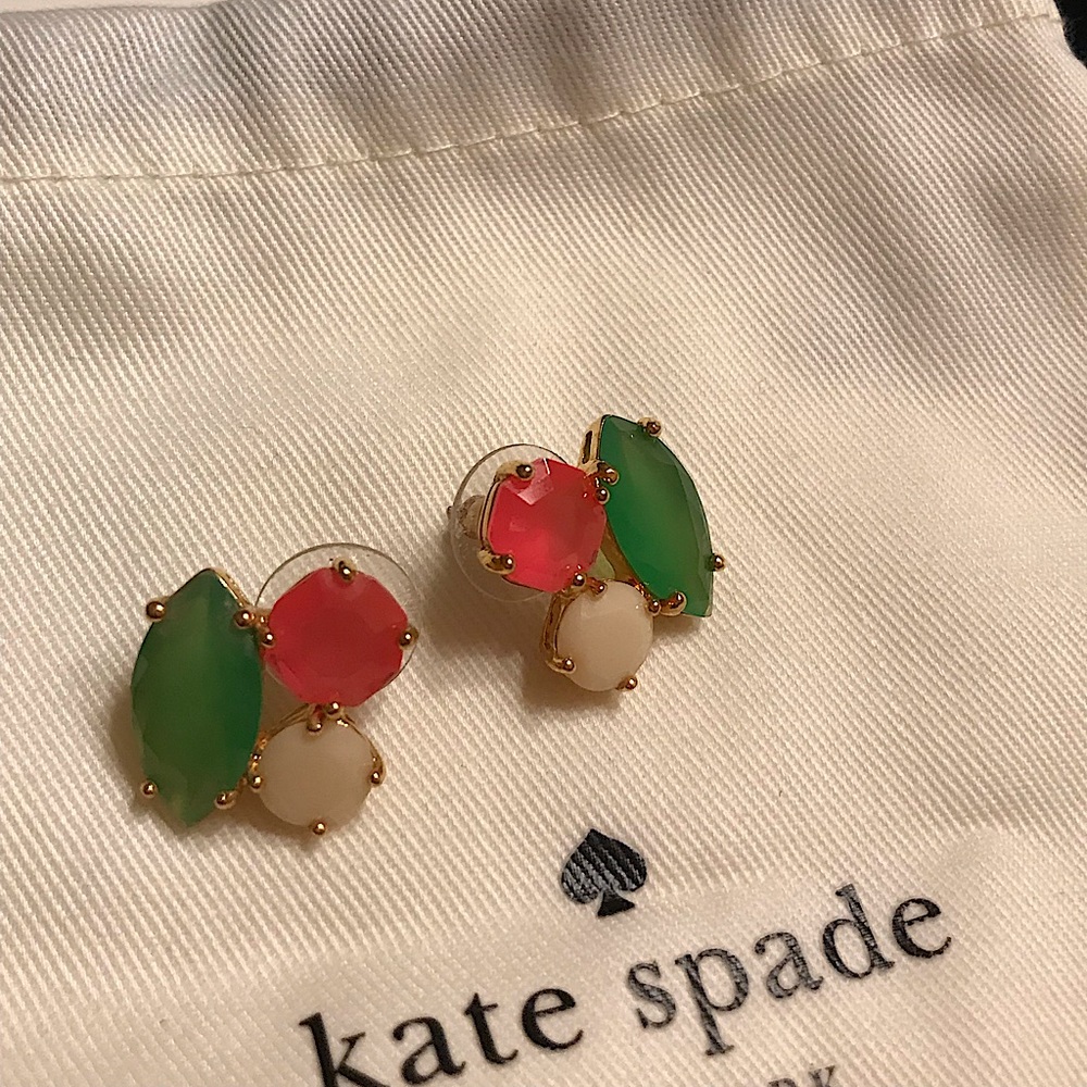 Earrings great condition. Gold pair never worn.